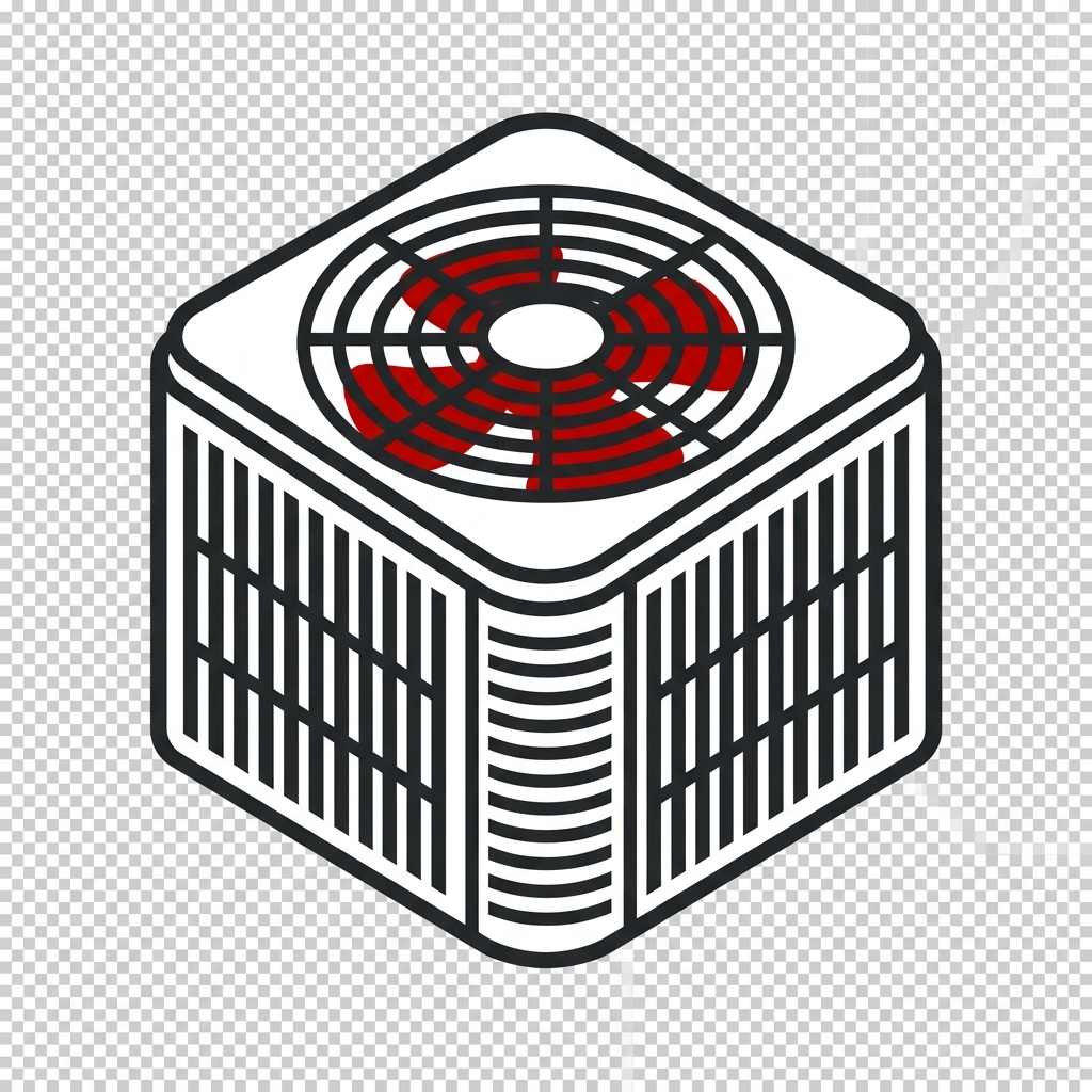 Air conditioning unit icon
